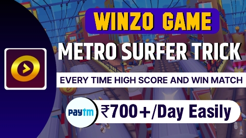 Winzo Metro Surfer High Score Trick